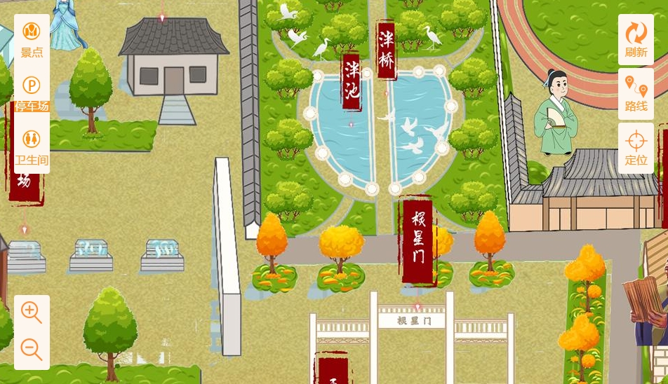 龙凤手绘地图景区语音讲解导览系统：智慧景区建设的基石